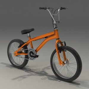 freestyle bike 3d model