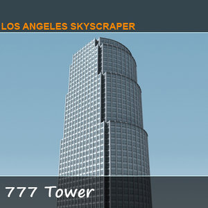 3d 777 tower skyscraper model