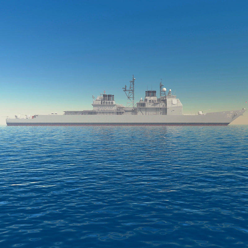 navy ships 3d model