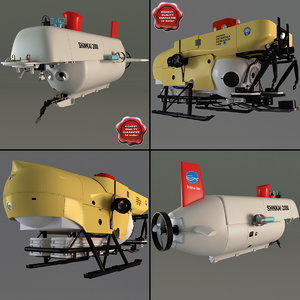 research submersibles 3d model