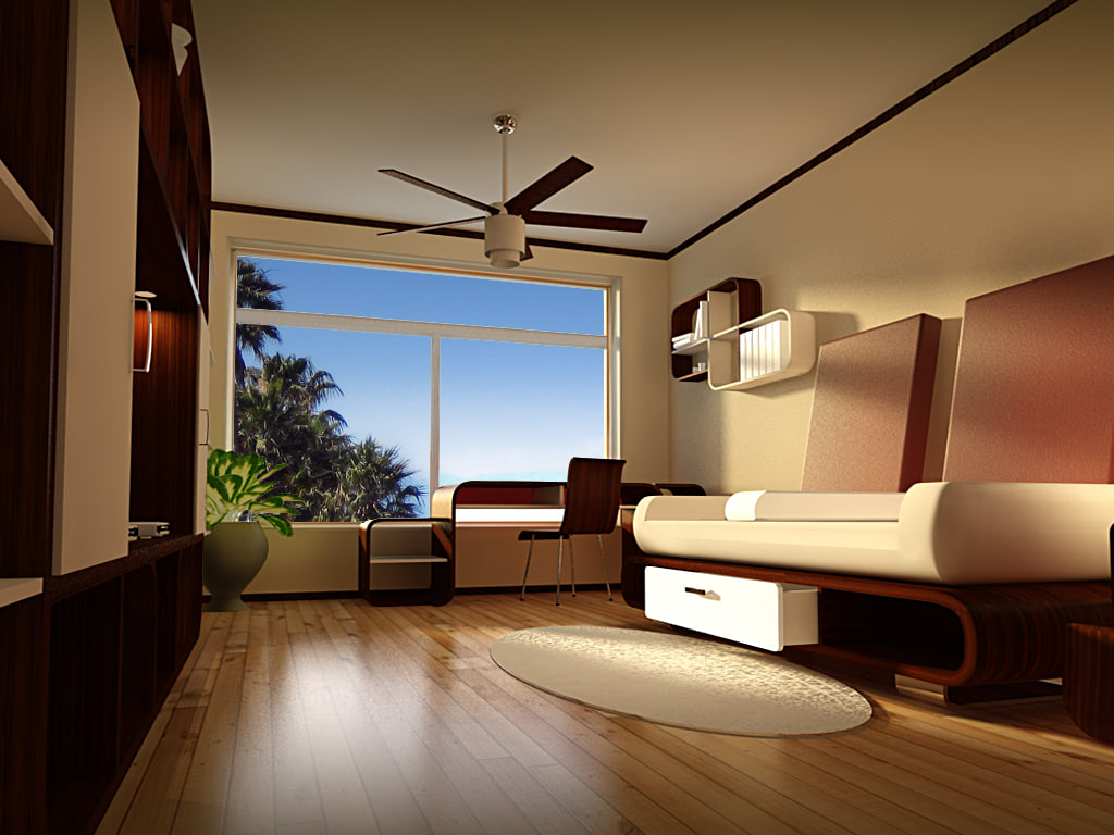 room interior 3d model