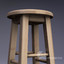 3d tall stool