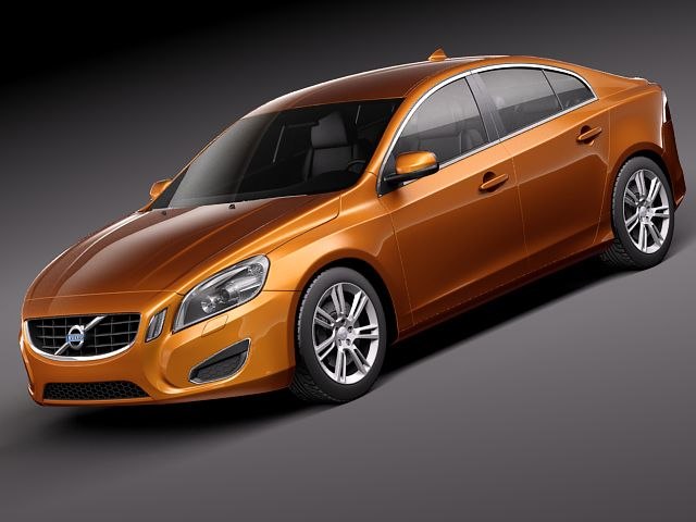 s60 2011 sedan 3d model