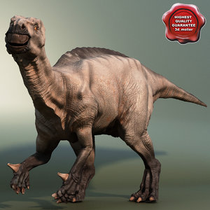 dinosaur iguanodon 3d model