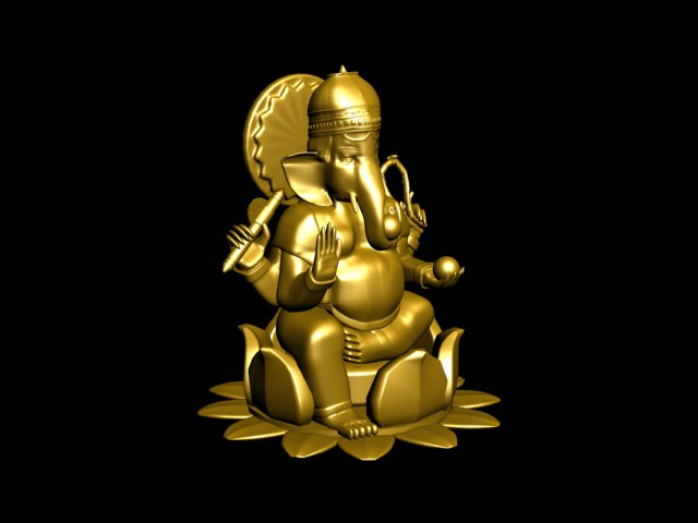 free ganesha 3d stl file