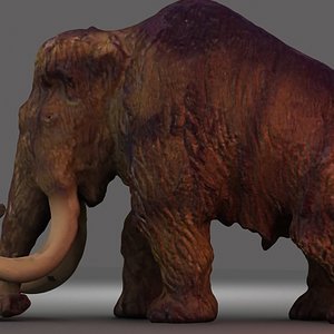 3d model mammoth
