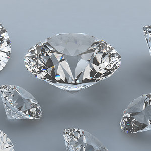 diamond brilliant 3d model