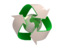 recycling logo 3d model