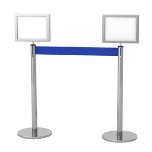 stand barrier 3d lwo