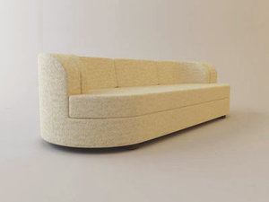 armani tarandot sofa 3d model