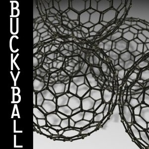 buckyball carbon 3d model