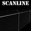 chainlink fence barbed wire 3d model