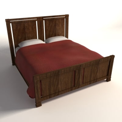 Frank Lloyd Wright Meyer May Bed