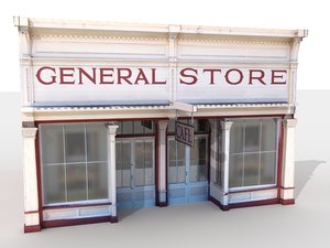 general store 3d model