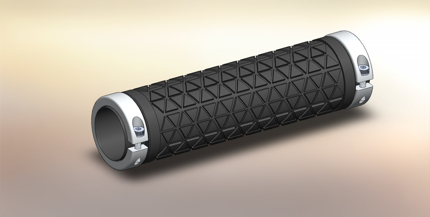 bicycle grip 3d model