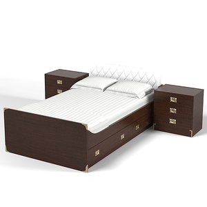 neoform moda bed 3d model