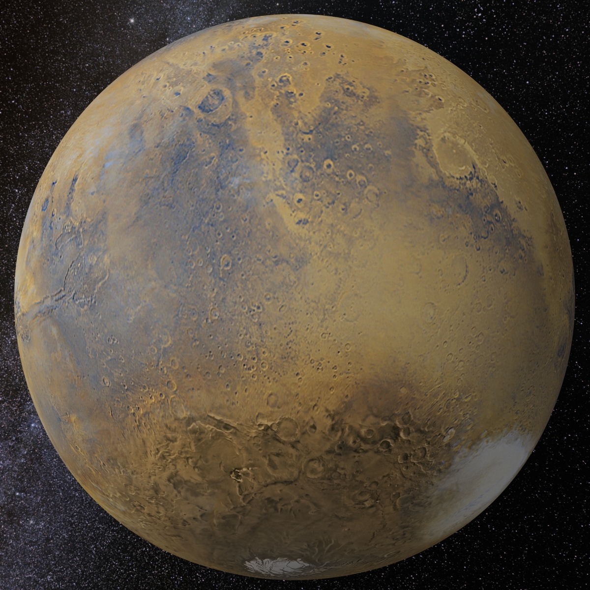 mars 3d model