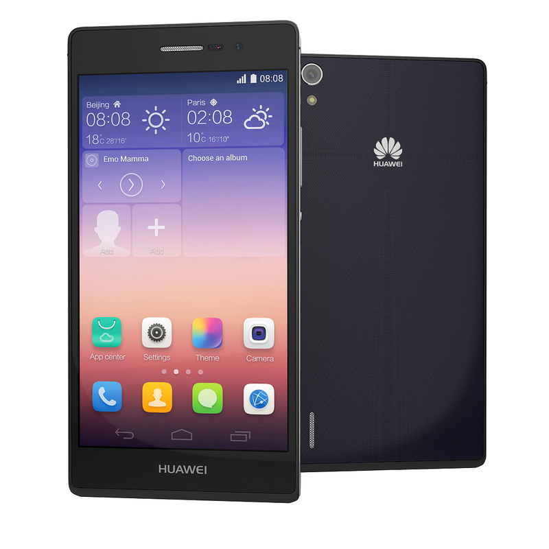 s huawei ascend p7 black