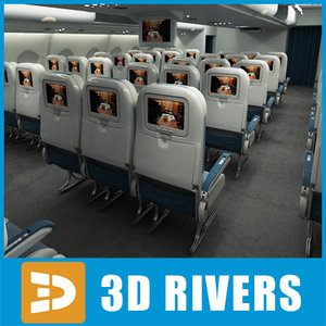 max airbus economy class interior