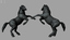 statue horse roman 3d model