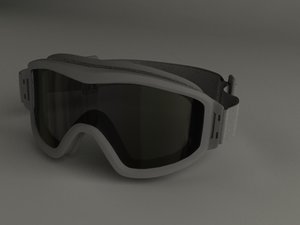 tactical goggles 3d model