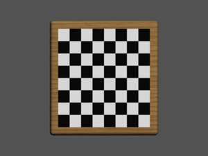 free chess board 3d model