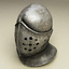 medieval helmet v3 3d model