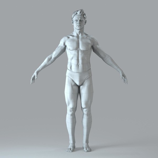 character human 3d model