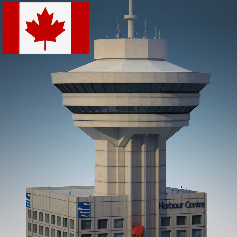 vancouver lookout - building 3d model