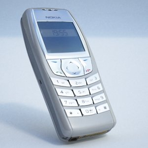 nokia 6610 mobile phone 3d model