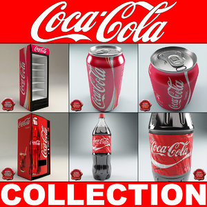 coca cola v4 vending machine 3d model