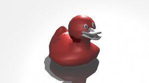 free duck 3d model