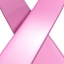 pink ribbon cancer awareness 3d model