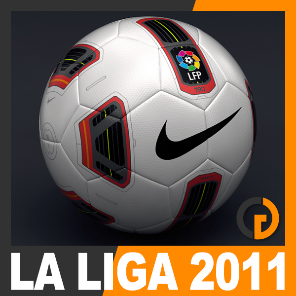 2010 2011 la liga 3d model