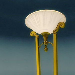 3d model classic lamp