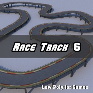 race track 3d model