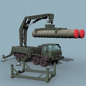 soviet sa-10 sa-20 loader 3d lwo