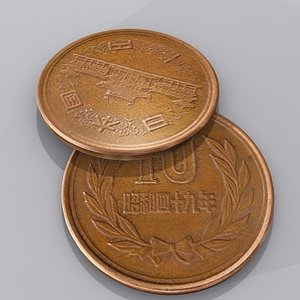 3d japanese yen