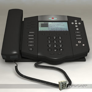 polycom telephone old 3d 3ds