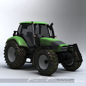 traktor tractor 3d model