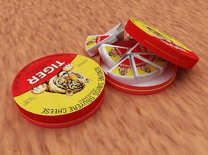 3d model cheese