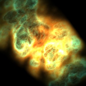 free volumetric light nebulae 3d model