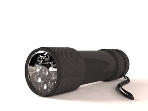 penlight flashlight 3d model