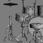 3d max acoustic drum sets yamaha