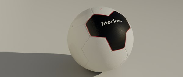 3d model soccer football ball