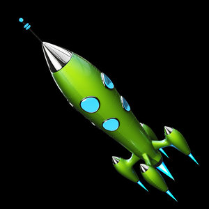 maya retro rocket