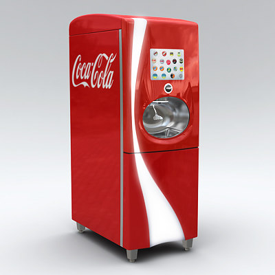 Coca Cola Freestyle Jet Brunnen Der Zukunft 3d Modell Turbosquid 5514