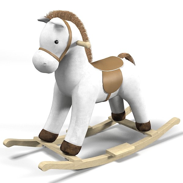 3d horse rocking