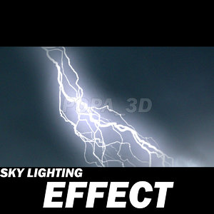 3d model sky lighting effects