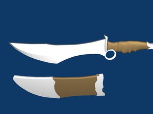 Lightwave Knife Models Turbosquid